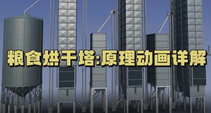 粮食烘干塔：原理动画详解